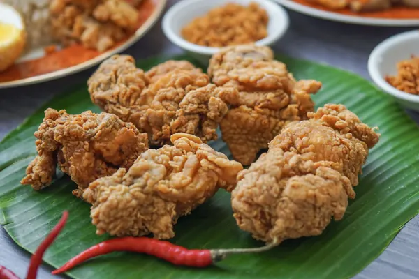 Fried chicken, 3 pcs