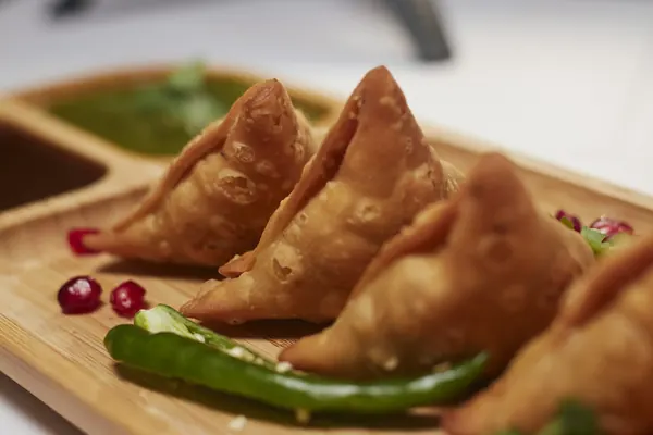 Samosa, two