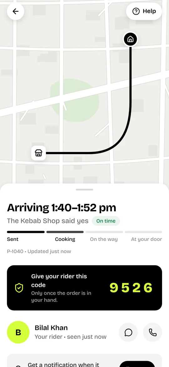 Watch it come